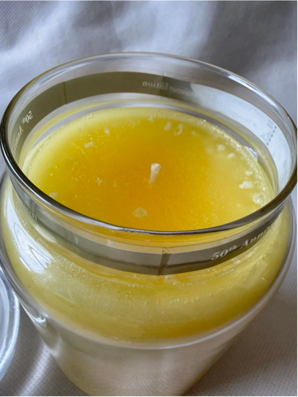 NEW Yankee Candle Homemade Herb Lemonade Large Jar 22 Oz Yellow 50th Anniversary